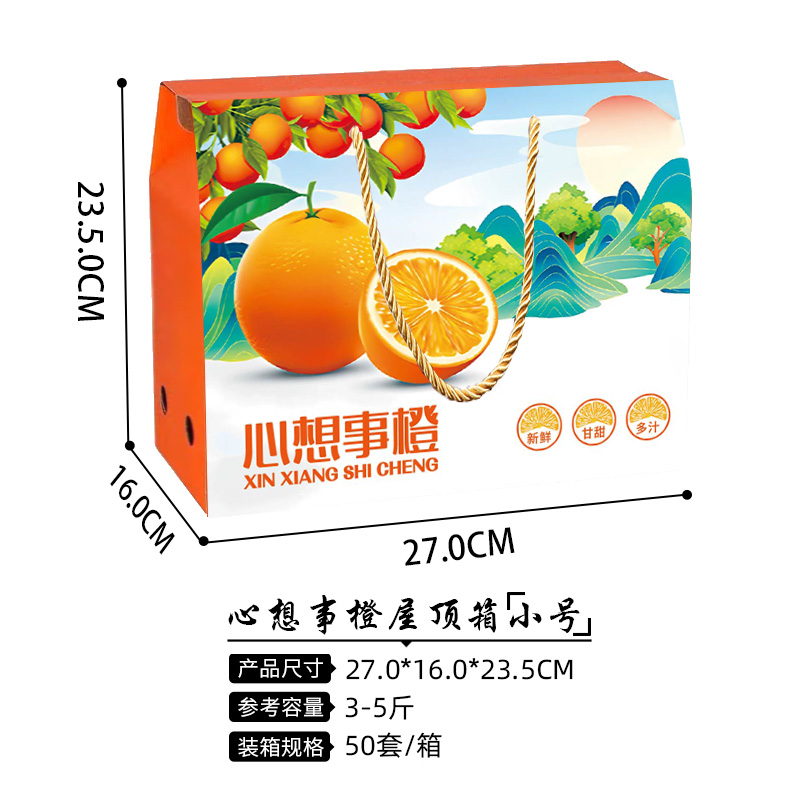 心想事橙-屋頂箱小號(hào)